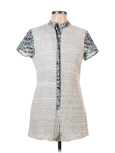 Pre-owned Stevie May Romper In White