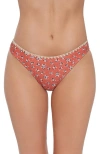 Stevie Scoop Hipster Bikini Bottom With Cheeky Coverage In Multi
