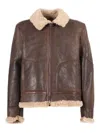 Stewart - Scettro Sylvester-aviator Shearling In Brown