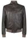 Stewart Giubbotto Nuvola Pelle Powell In Brown