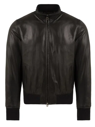 Stewart Coats In Black