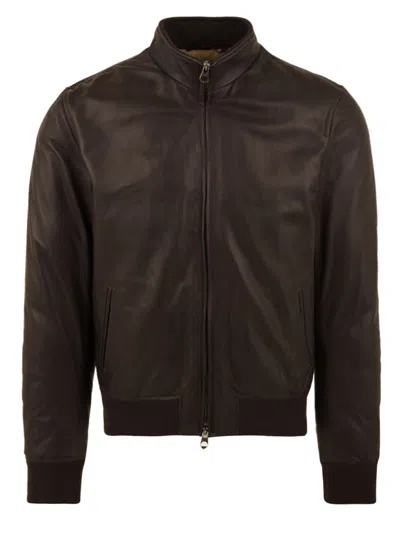 Stewart Coats In Brown