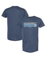 Stewart-haas Racing Team Collection Men's  Heather Navy Kevin Harvick Hot Lap T-shirt In Heather Navy