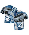 Stewart-haas Racing Team Collection Men's  White Kevin Harvick Busch Light Sublimated Dynamic Total P In White