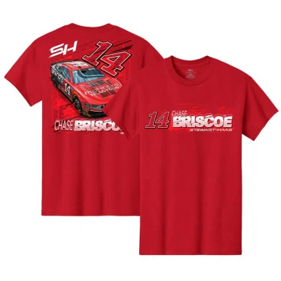 Stewart-haas Racing Team Collection  Red Chase Briscoe Car T-shirt