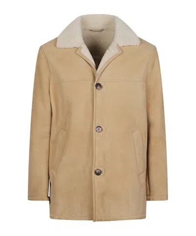 Stewart Long-sleeve Jacket In Neutral