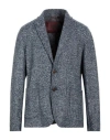 Stewart Man Blazer Blue Size 40 Acrylic, Polyester, Virgin Wool In Blue