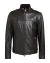 Stewart Man Jacket Dark Brown Size L Lambskin