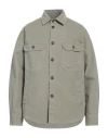 Stewart Man Shirt Grey Size 40 Cotton In Grey