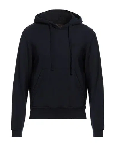 Stewart Man Sweatshirt Midnight Blue Size L Cotton