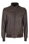Stewart Pocket-inserting Casual Jacket In Black