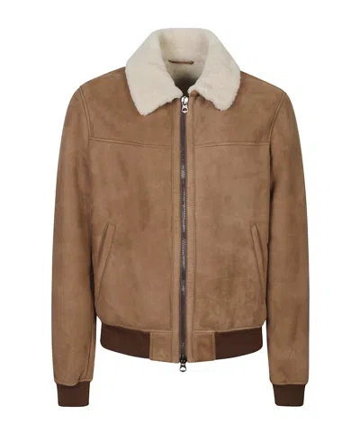 Stewart Sean Velvet Jacket In Brown