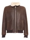 Stewart Garland Sheepskin In Brown