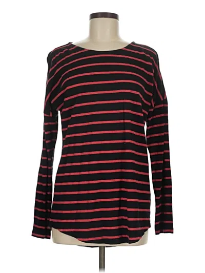 Pre-owned Stewart Simmons Long Sleeve T-shirt In Red