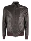 Stewart Pocket-inserting Casual Jacket In Black