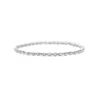 Stia Stretch Bracelet - Diamond Cut 3mm 1 To 1 In Silver