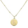 Stia The Stars Aligned Constellation Necklace In Gold In Gold