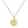 Stia The Stars Aligned Constellation Necklace In Libra In Multi