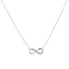 Stia Women's Beyond Infinity Necklace In Silver In Silver