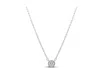 Stia Women's Itty Bitty Necklaces In Silver Solitaire In Multi