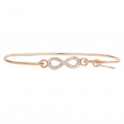Stia Women's Pavé Icon Bracelet Infinity In Rose Gold In Multi
