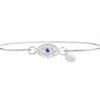 Stia Women's Pave Icon Evil Eye Bracelets In Silver