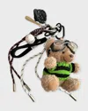 Sticky Bestie Bag Charm Set Green In Brown