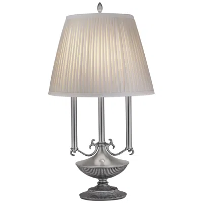 Stiffel 29" H Pewter Desk Lamp