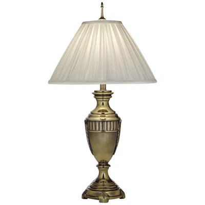 Stiffel 32" Urn Style Burnished Brass Traditional Table Lamp