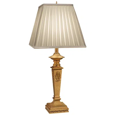 Stiffel Angelica 32" Traditional Column French Gold Table Lamp