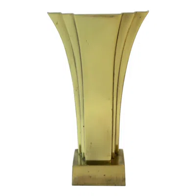 Pre-owned Stiffel Art Deco Brass Desk Or Table Lamp By , Circa 1970s In Brown