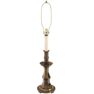 Pre-owned Stiffel Brass Table Lamp By  In Brown