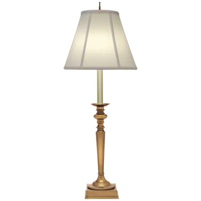Stiffel Clayborne 31" High Antique Brass Traditional Buffet Table Lamp