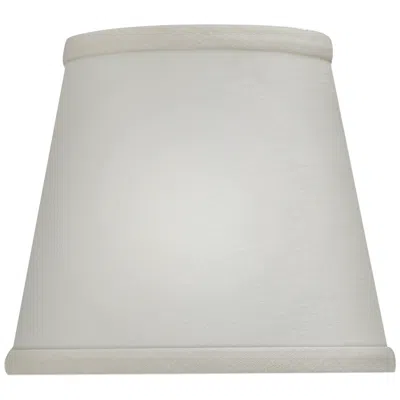Stiffel Cream Aberdeen Empire Lamp Shade 6x8x7 (clip-on) In White
