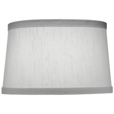 Stiffel Global White Tapered Drum Shade 14x16x10 (spider)