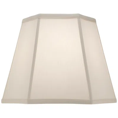 Stiffel Ivory Shadow Tapered Hexagon Shade 9x14x12 (spider)