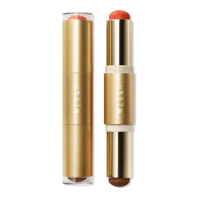 Stila Blush & Bronze Hydro-blur Cheek Duo - Papaya & Tan
