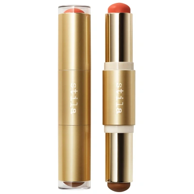 Stila Blush & Bronze Hydro-blur Cheek Duo (various Shades) In White