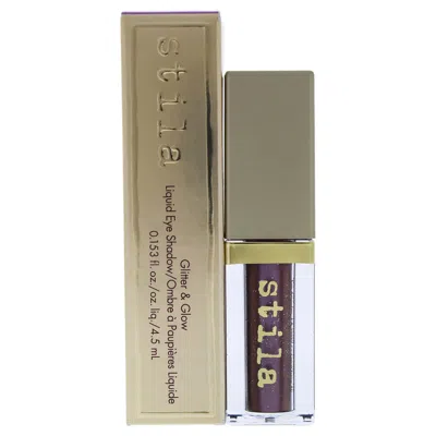 Stila Glitter And Glow Liquid Eye Shadow - Plum On By  For Women - 0.153 oz Eye Shadow In Purple