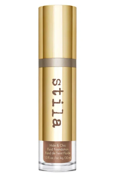 Stila Hide & Chic Fluid Foundation Mini - Deep 5 In Transparent