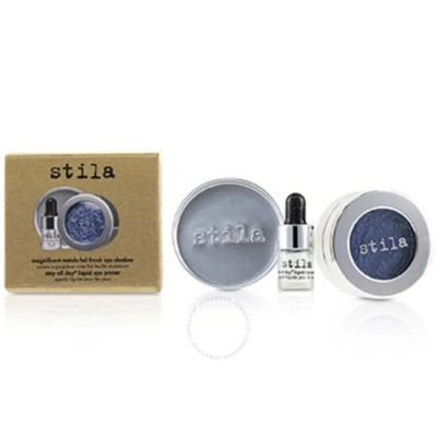 Stila Ladies Magnificent Metals Foil Finish Eye Shadow With Mini Stay All Day Liquid Eye Primer Meta In White