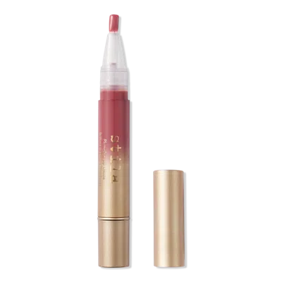 Stila Plumping High-shine Lip Glaze - Patina In Green