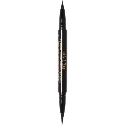 Stila Stay All Day® Dual-ended Liquid Eyeliner In Intense Black