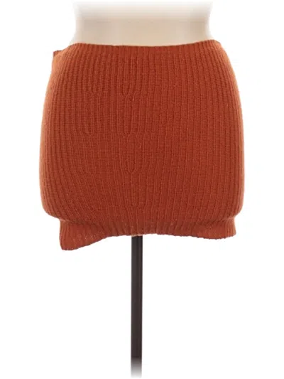 Pre-owned Stile Benetton Cardigan Sweater In Orange