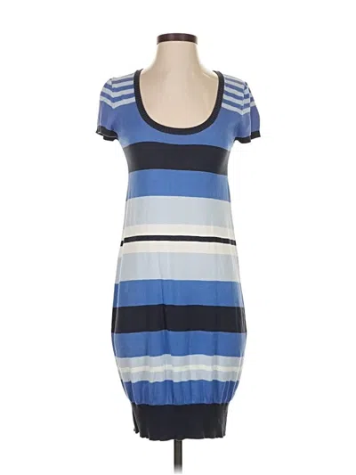 Pre-owned Stile Benetton Casual Dress In Blue