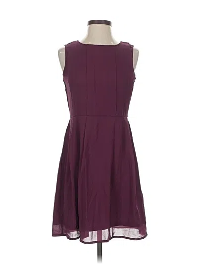 Pre-owned Stile Benetton Casual Dress In Purple