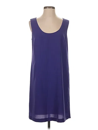 Pre-owned Stile Benetton Casual Dress In Purple