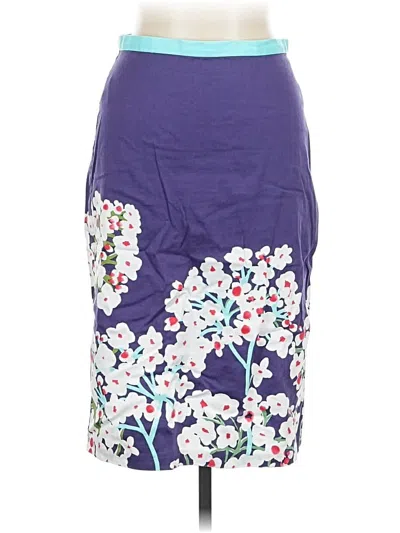 Pre-owned Stile Benetton Casual Skirt In Purple