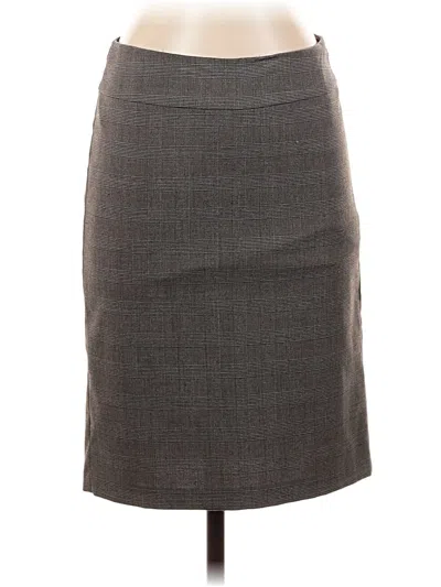 Pre-owned Stile Benetton Formal Skirt In Gray