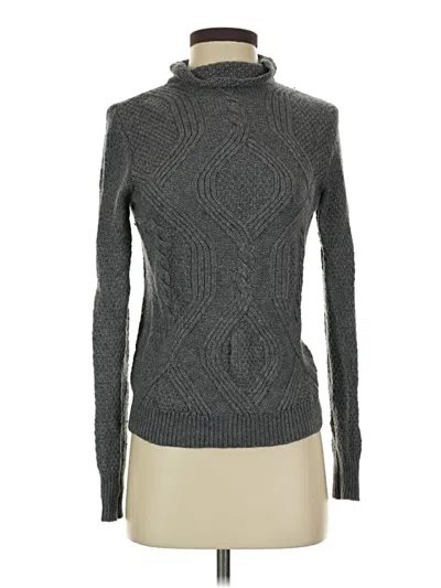 Pre-owned Stile Benetton Long Sleeve Turtleneck In Gray